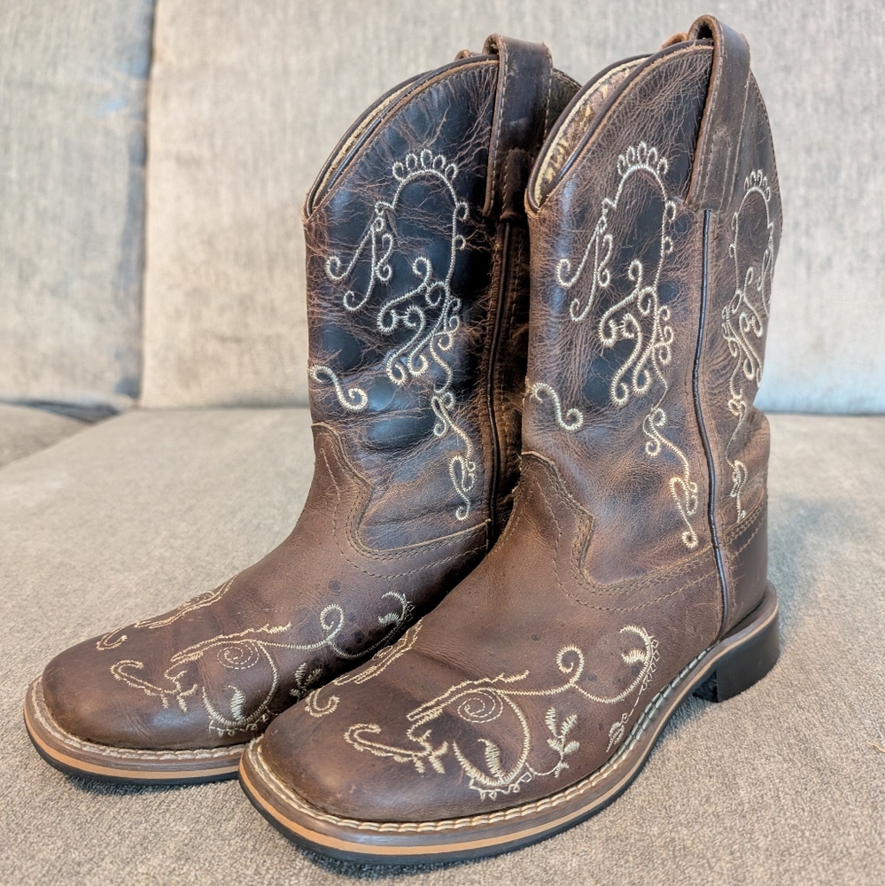 Smoky Mountain Brown Cowboy Boots